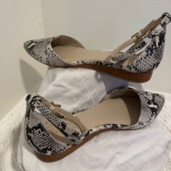 Seychelles Faux Snakeskin Flats - Picture 2 of 4